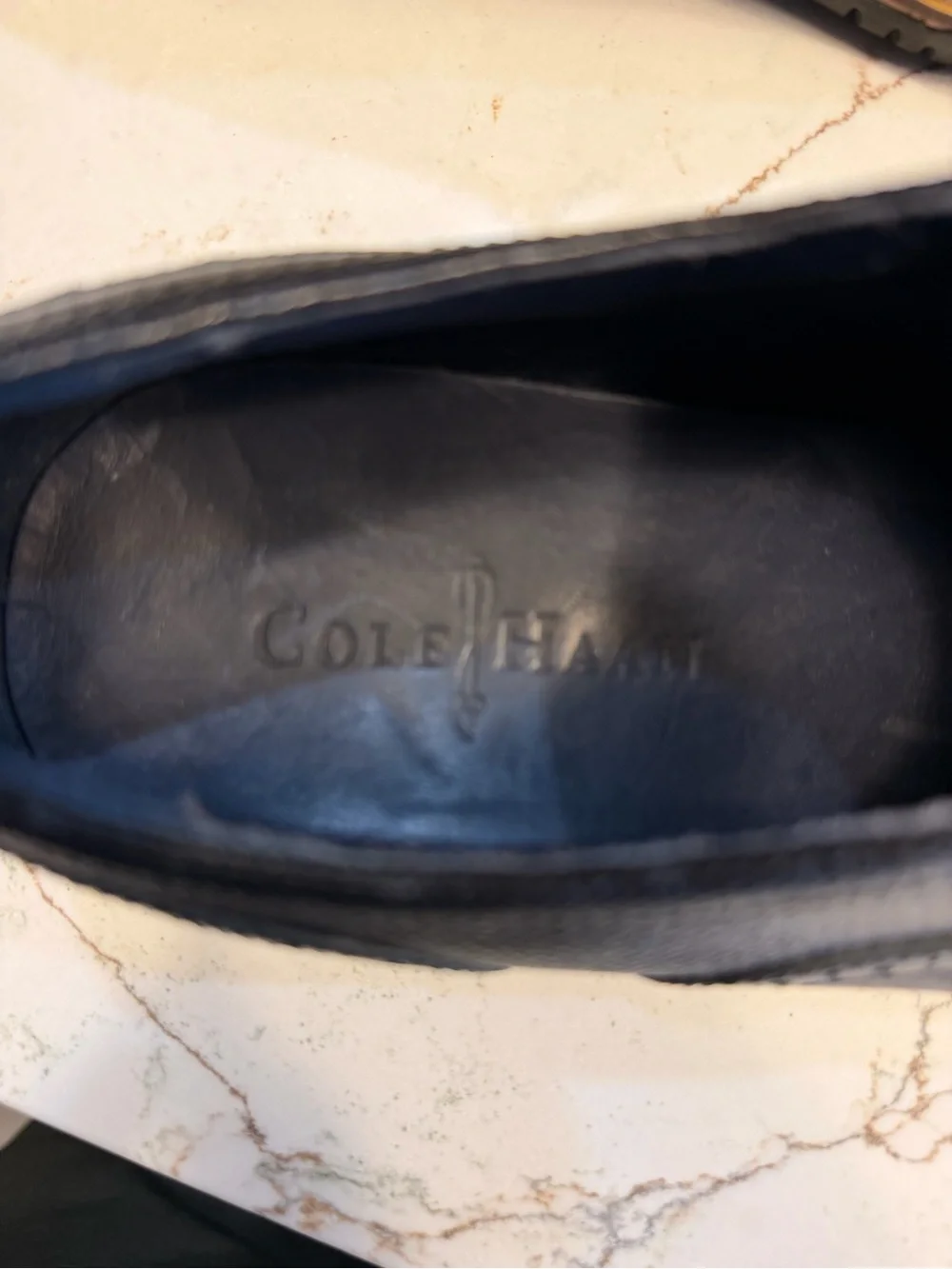 Cole Haan Cooper Square Wingtip Oxfords, men’s size 9.5 black